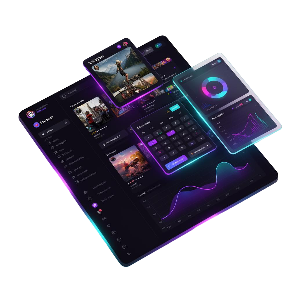 SocialAI dashboard preview